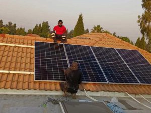 South African customer Off grid Solar Power System for Home using (4)